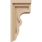 Ekena Millwork 6"W x 6"D x 12"H Wide Highland Rough Cedar Woodgrain TimberThane Corbel, Primed Tan CORUR06X06X12HLDRCPR - alternate 3